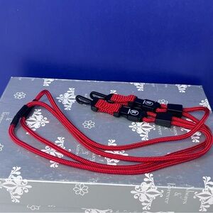 RadioShack Red Lanyards w/ detachable clip